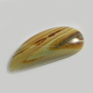 อัญมณีทรงหลวม Cabochon สวยงามแฟนซี2.01 12X28มม. Wagul Jasper IG0256 Gms - Product Image 2