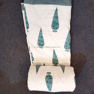 Couette yiduo 100% coton, édredon imprimé en bloc fait à la main - Product Image 3