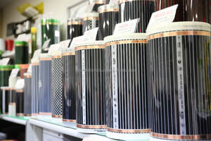 Meilleur prix et bon produit Film de chauffage par le sol fabriqué par RexVa-Film de chauffage au carbone infrarouge de haute qualité et vente chaude - Product Image 3