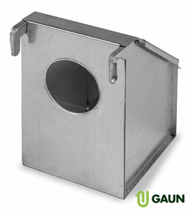 Mangeoire à pigeons en métal 1 trou - Product Image 2