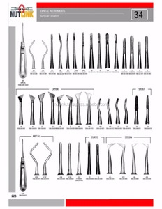 Elevador Dental Nutlink Walter Barry, Pie Derecho, Equipo para Extracción, Limpieza y Obturación Dental, Hecho en Pakistán - Product Image 5
