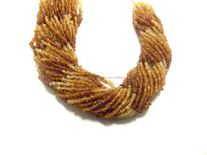 Cuentas de Gomed naturales hechas a mano con forma de Rondelle, Rosario con cuentas, regalo de moda para ella, hebras de joyería de lujo - Product Image 3