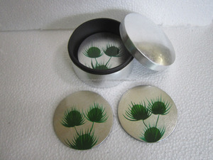 Wholesale lacquer <b>coaster</b>, smooth finished lacquer <b>coaster</b>, handmade lacquer <b>coaster</b> with artwork - Product Image 3