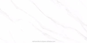 Carreaux muraux décoratifs intérieurs en céramique CMC 400x800mm, blancs, émaillés, métalliques, résistants aux acides, résistants à l'usure, impression numérique, ensemble complet - Product Image 2