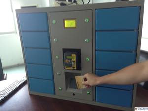 Casilleros de carga electrónica PIN-CODE o código de barras Construcción de metal para uso en Rusia - Product Image 4