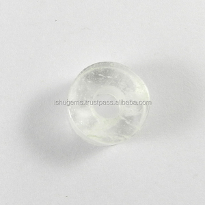 14x8x4.5mm smooth tyre <b>beads</b> Cloudy <b>crystal</b> Gemstone big hole <b>beads</b> for <b>bracelet</b> - IG0104 - Product Image 1
