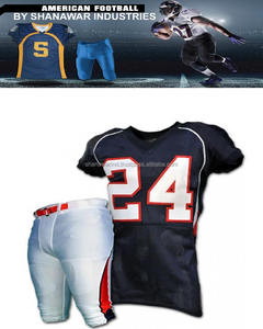 Custom Designed XXL Unisex <b>American</b> Youth Football Uniforms Breathable Tackle Twill Fully Spandex Number Pattern Sublimation - Product Image 4