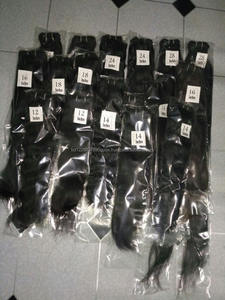 100% emballage personnalisé orienté vers l'exportation de haute qualité en gros accepter Paypal Extension de cheveux livraison directe 100% cheveux Remy brésiliens - Product Image 3