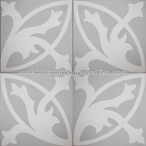 Azulejos hechos a mano de cemento encáustico tradicional moderno de Venta caliente Entrega rápida desde Vietnam Hotel Borders Acentos Diseño rústico - Product Image 6