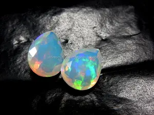 Natural Ethiopian Pear Drops Cut Stone 12x16mm Loose Gemstone Factory Price