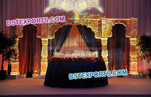 ซิกข์ตกแต่งงานแต่งงานมหาราชาเวทีแต่งงานรอยัลแต่งงานเวทีเอเชีย - Product Image 3