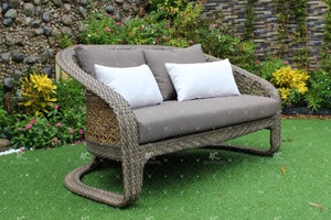 Hermoso conjunto de asiento de mimbre/mimbre para el jardín - Product Image 3