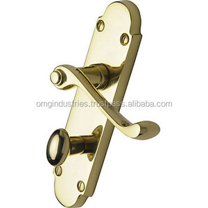 Omg Industrie Top Sale Contemporary Design Solid Brass <b>Door</b> Lever Handle Lock Set Modern Style for <b>Window</b> & <b>Door</b> <b>Accessories</b> - Product Image 3