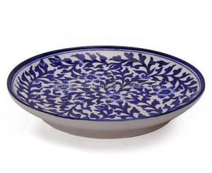 Platos de Cerámica Azul India - Product Image 2