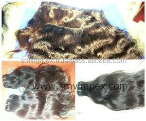 Cabello humano remy indio 100% natural sin procesar, cabello humano sin caída y enredado de la India - Product Image 5