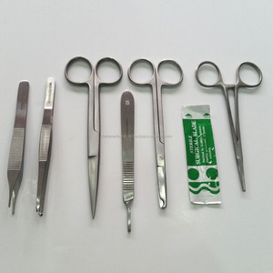 Juego de instrumentos quirúrgicos Delta Med de 7 piezas, Kit de sutura de laceración de base Manual para estudiantes de medicina - Product Image 4