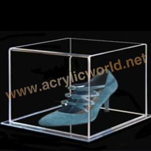 Cajas de zapatos acrílicas transparentes personalizadas, caja de zapatos acrílicos - Product Image 2