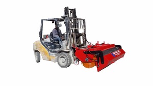 Balayeuse routière montée sur chariot élévateur, neuve, efficace, avec balais à godets, balais latéraux, pompe principale, composant de marque SAYGINLAR, garantie 2 ans - Product Image 6