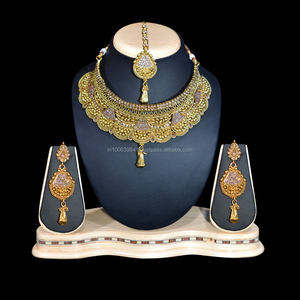 Conjunto de collar de novia de diseño al por mayor-A3627 - Product Image 1