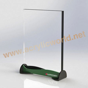 Soporte de menú de plástico, soporte de acrílico para barra, menú - Product Image 2