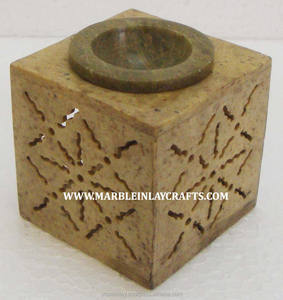 Handcrafted Aroma Oil Burner For Home - Product Image 1