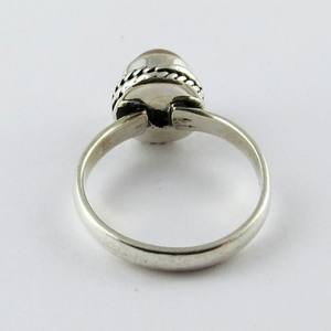 Fiesta, diversión Anillos de plata de ley 925, cuarzo rosa, plata fina 925 - Product Image 5