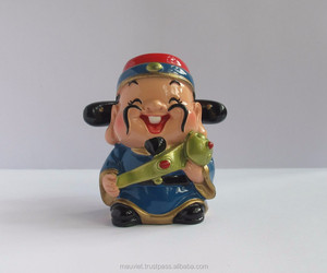 Petite statue de genie Feng shui en polyrésine pour cadeau souvenir avec prix compétitif du VietNam - Product Image 1