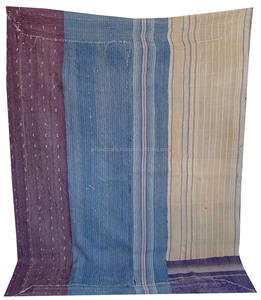 Vintage Stripe Kantha Throw Heavy Kantha Manta - Product Image 3