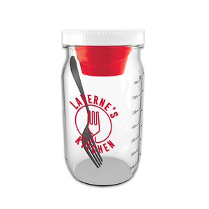 Pot à salade en Tritan sans BPA, 27 oz, avec récipient assorti d'un couvercle à vis, une fourchette, livré avec votre logo, expédition depuis les états-unis - Product Image 1