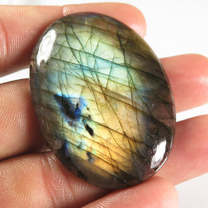 Cabochon en vrac de pierres précieuses taillées et à facettes en Labradorite artisanale pour la fabrication de boucles d'oreilles et de bagues en gros - Product Image 5