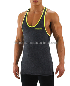 Débardeur personnalisé gym stringer muscle débardeur hommes gilet de gymnastique fitness débardeurs pour hommes - Product Image 3