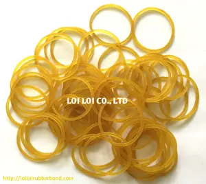 LL-2112 גומי גומייה טבעת מזון כיתה טבעי גומי להקות לשימוש כללי-מותאם אישית צורת גומייה עבור חוט
