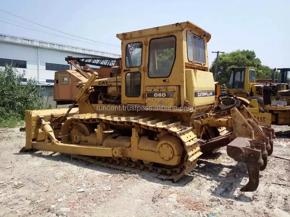 Б/у бульдозер caterpillar D6D CAT D6 на продажу