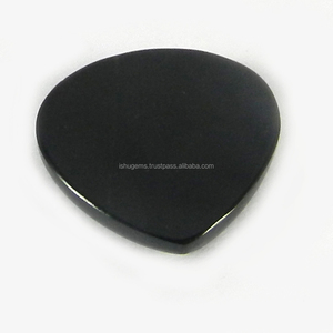 3.78 Gms ธรรมชาติสีดำเจ็ทหิน Cabochon รูปหัวใจ19*20มิลลิเมตรพลอยสำหรับเครื่องประดับ IG0506 - Product Image 2