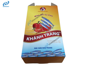 Caja de embalaje de salsa de pescado corrugado, con asas - Product Image 4