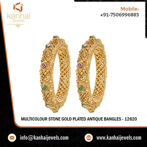 Bracelets en gros plaqués par micron élevé-12620 - Product Image 2