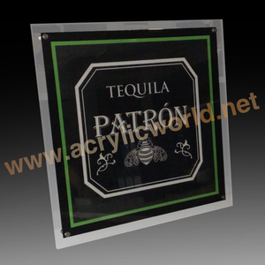 Marco de luz de cristal acrílico publicidad LED letrero - Product Image 5