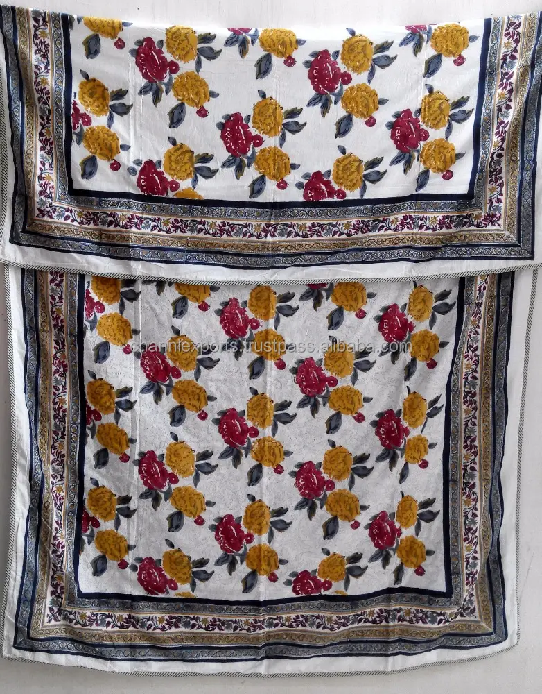 Красивое стеганое одеяло из хлопка, стеганое одеяло с цветочным принтом для домашнего постельного белья