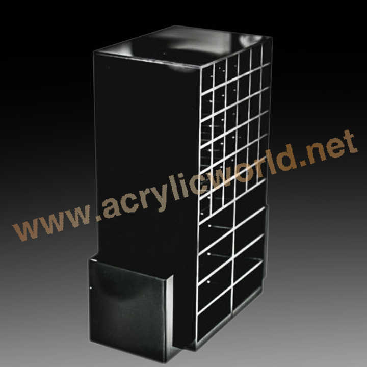 Creative Beauty Supply Store Make up Store Counter Top Acrylic Eyeshadow Eyelash Cosmetic Display