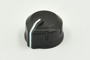 Perilla giratoria eléctrica de plástico de 28 mm de diámetro para interruptores eléctricos - Product Image 3