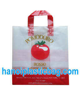 Bolsa de plástico con asa de lazo suave, la más vendida. - Product Image 2