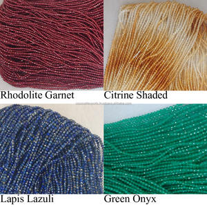 ราคาขายส่งลูกปัดพลอยขนาด 2-4 มม. - Product Image 1