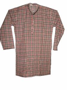 Luanggauzi-t-shirt pour hommes, en coton, décontracté, kurta, Boho, tunique gypsophila, magnifique, avec imprimé indien - Product Image 3