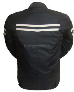 Chaqueta textil de moto de lona de invierno para hombre con logotipo personalizado con color personalizado - Product Image 3