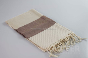 HAVANA PESHTEMAL ผ้าขนหนูผ้าฝ้ายออแกนิกสไตล์ตุรกีแบบฮัมมัม,ผ้าขนหนูชายหาดลายทางสีสันสดใส - Product Image 6