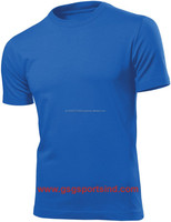 T-shirts pour hommes en jersey 100% coton respirant à séchage rapide, manches courtes, design uni, lavables en machine, service de fourniture OEM