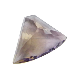 กำไลข้อมือ Ametrine ธรรมชาติ15X16มม.แฟนซีตัด9.8กะรัตอัญมณี IG4300 - Product Image 2