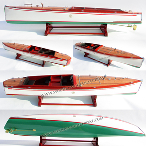 Modèle de bateau en bois Charles D. Mower Number Boat SB0094P - Bateau artisanal en bois - Product Image 1
