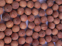 Perles de santal indien Laoshan en vrac, parfum boisé doux et durable, plus de 50 ans, tailles 4mm-22mm