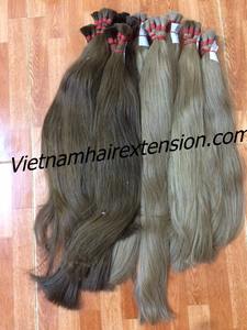 Extensiones de Cabello Vietnamitas con Ideas de Color Creativas, 100% Cabello Virgen Remy, Trama de Piel, Longitud de 8 a 40 Pulgadas, 100g por Pieza - Product Image 4